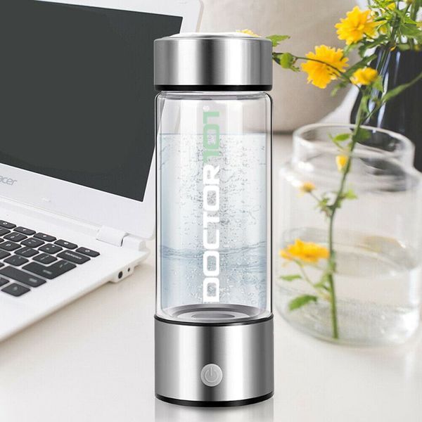 Генератор водневої води Doctor-101 Tana. Воднева пляшка із зарядкою від USB, на 450 мл YQ0101 фото