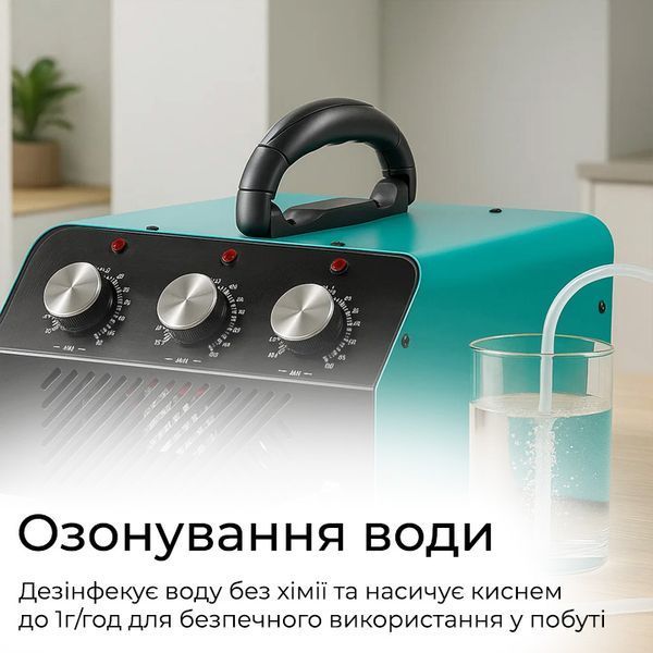 Промышленный озонатор воздуха и воды 3в1 Doctor-101 D60-H для больших помещений. Генератор озона с высокой производительностью 60 г/ч HS-G01 фото