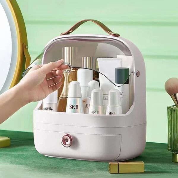 Настільний органайзер для косметики, прикрас Elegance Kit, б'юті бокс переносний, набір із 5 контейнерів. Переоцінка TF-13-sale фото